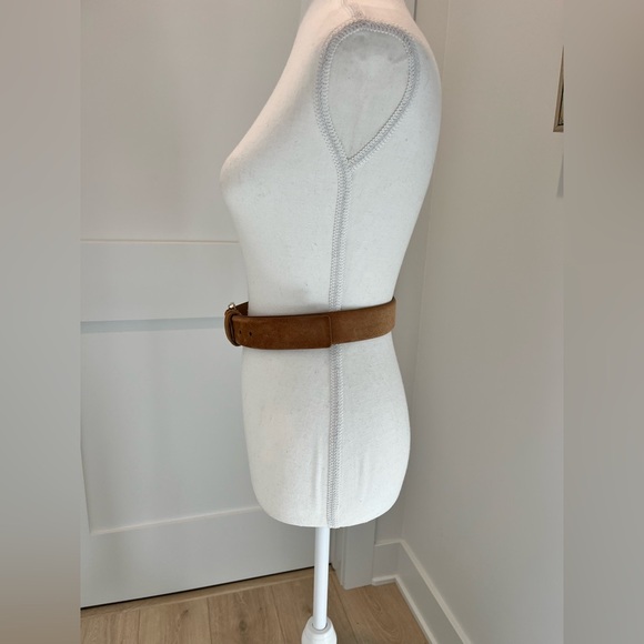 J. Crew Suede Roller Belt in Blonde Espresso size XS CB450 $90 never worn - Picture 10 of 14